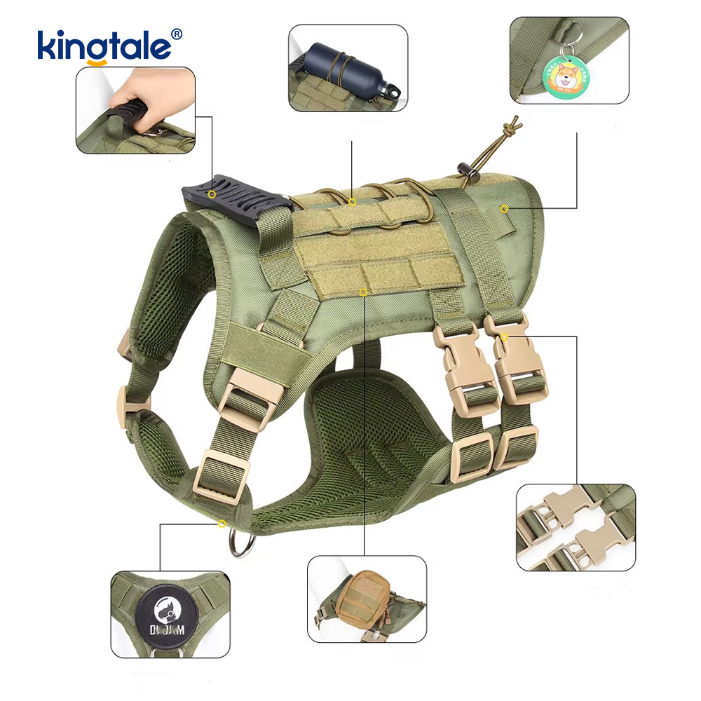 Militär hundsele