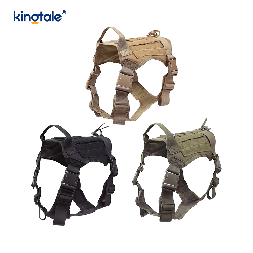 No Pull Tactical Dog Sele för Medium Dog