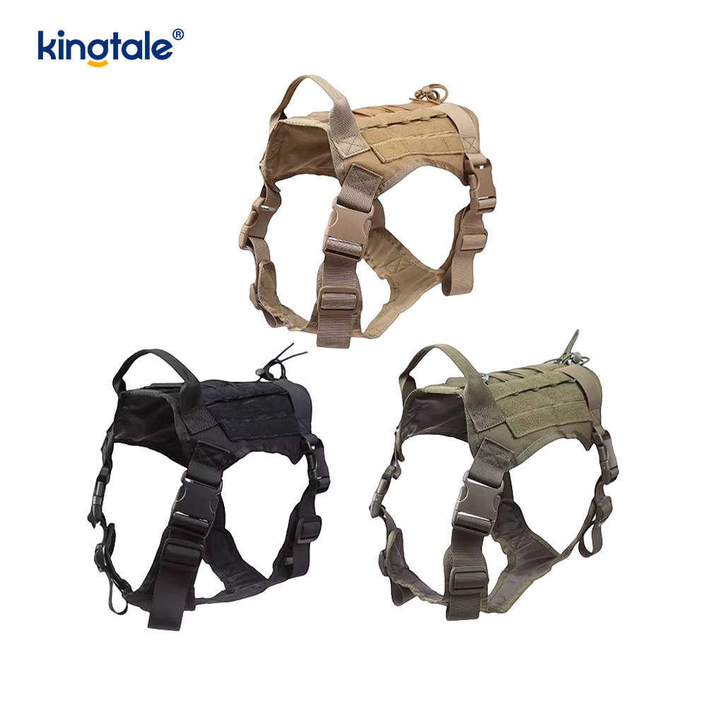 No Pull Tactical Dog Sele för Medium Dog