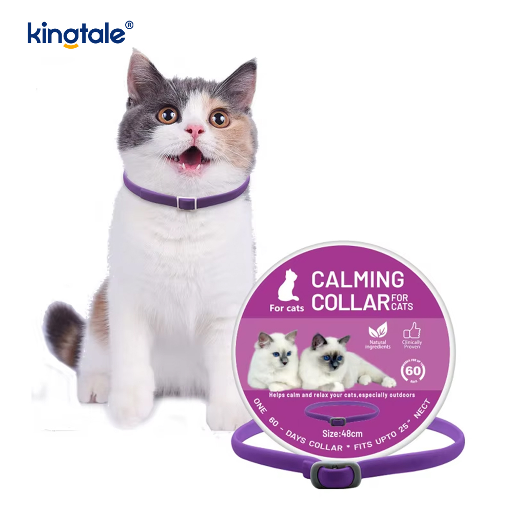 Lugnande halsband för hund och katt