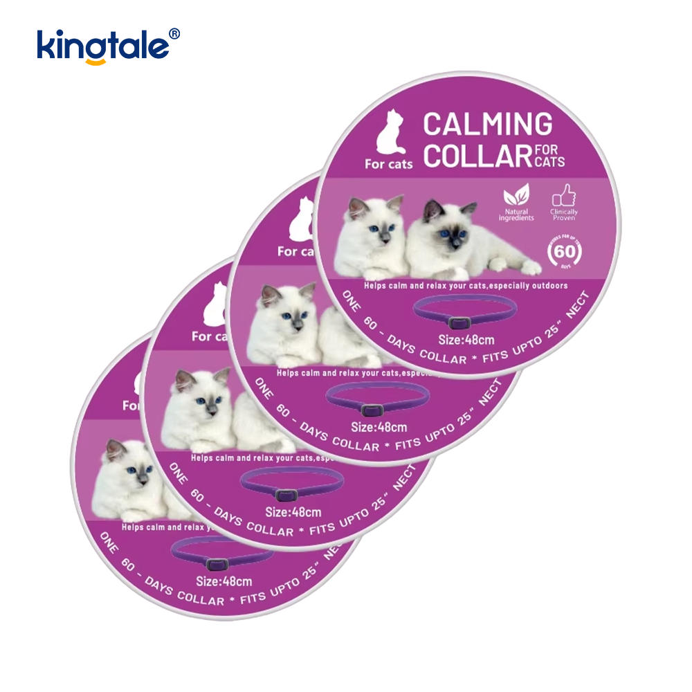 Lugnande halsband för hund och katt