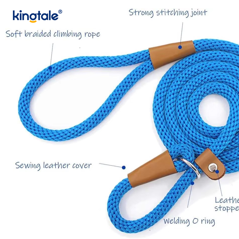 Vävd Nylon Slip Hundkoppel