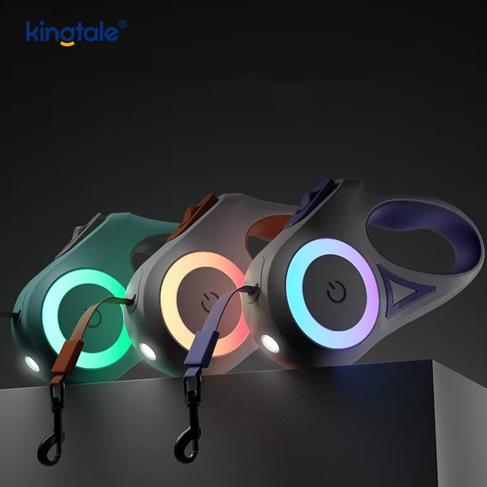 Automatiskt indragbart koppel med LED