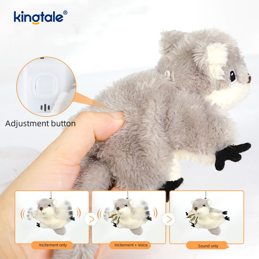 Simulerad Sparrow Pet Plyschleksak för alla raser Cat Kicker Catnip Toys Sparrow