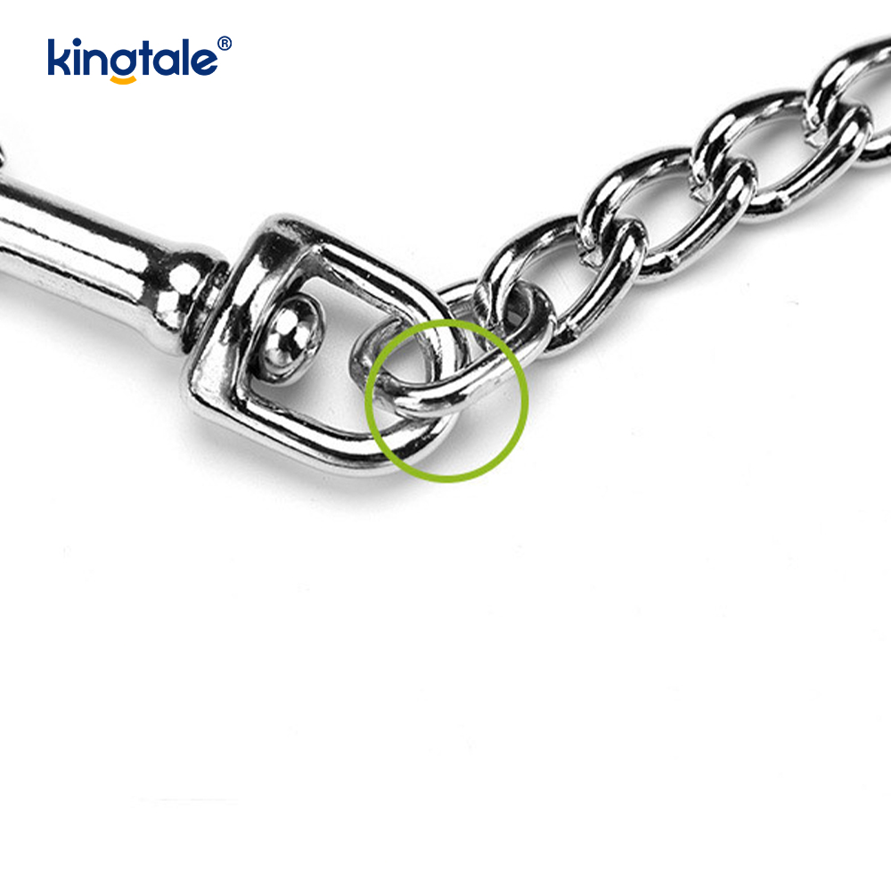 Custom Metal Heavy Duty Hundkedjeledning med skumhandtag för hundar