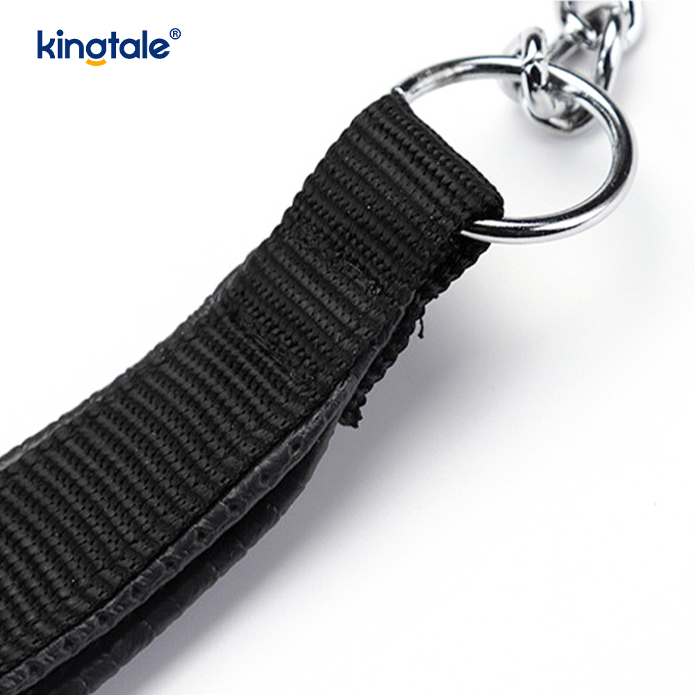 Custom Metal Heavy Duty Hundkedjeledning med skumhandtag för hundar
