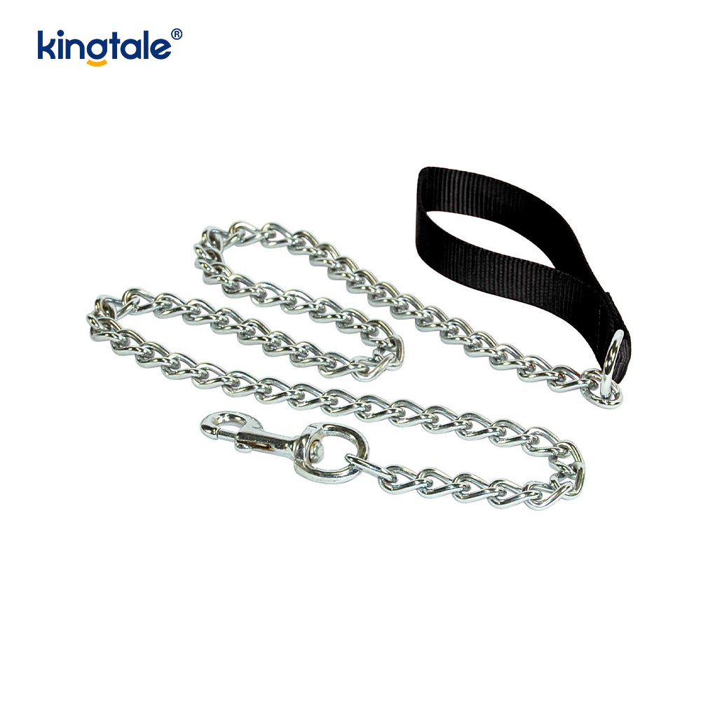 Custom Metal Heavy Duty Hundkedjeledning med skumhandtag för hundar