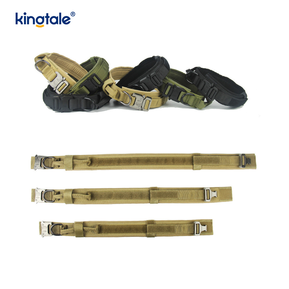 Metallspänne Bälte Hundhalsband Heavy Duty Hundhalsband Heavy Duty