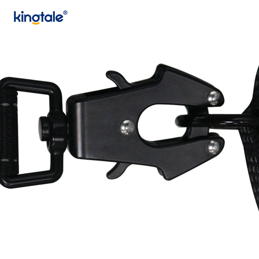 Reflekterande No Pull Heavy Duty Taktisk Hundhalsband koppel Bungee Leash