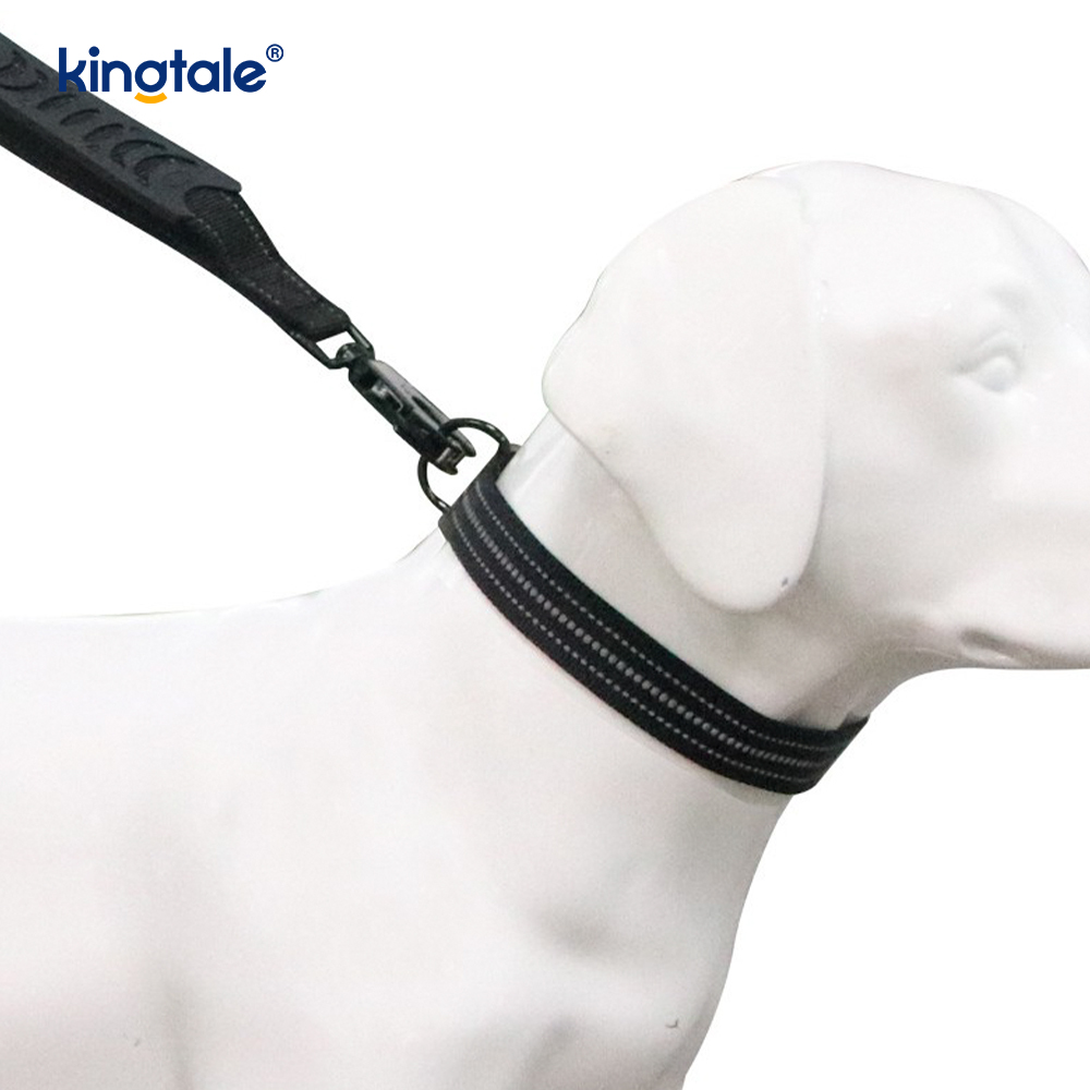 Reflekterande No Pull Heavy Duty Taktisk Hundhalsband koppel Bungee Leash