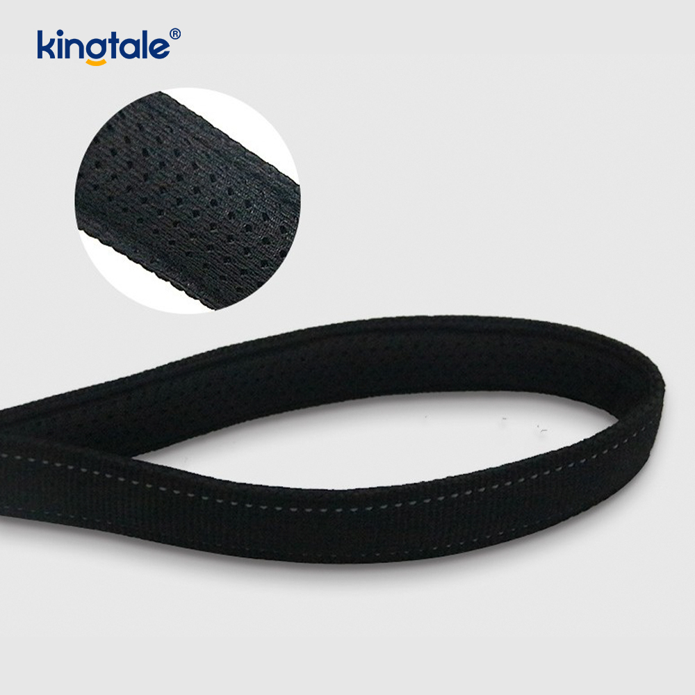 Reflekterande No Pull Heavy Duty Taktisk Hundhalsband koppel Bungee Leash