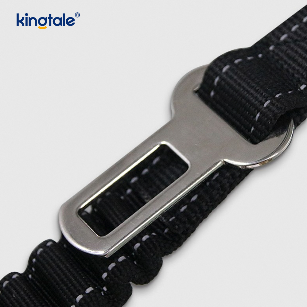 Reflekterande No Pull Heavy Duty Taktisk Hundhalsband koppel Bungee Leash