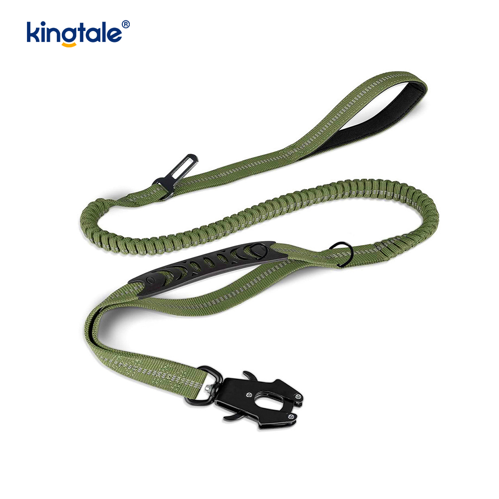 4 i 1 Heavy Duty hundsnor med bilbälte och mjukt vadderat handtag