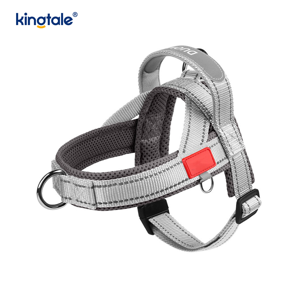 Anpassad grossist justerbar nylon reflekterande hund sele minst set