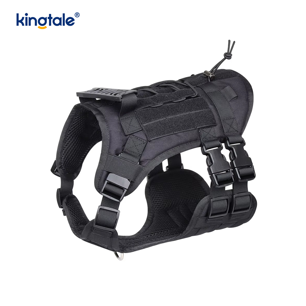 Skräddarsydd Heavy Duty Large Vest Mesh Andningsbar justerbar hundsele