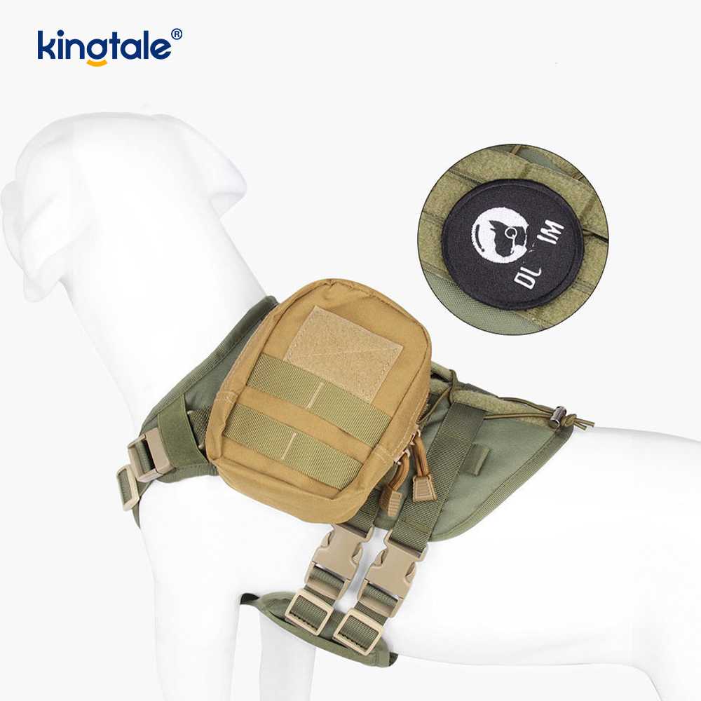 Skräddarsydd Heavy Duty Large Vest Mesh Andningsbar justerbar hundsele