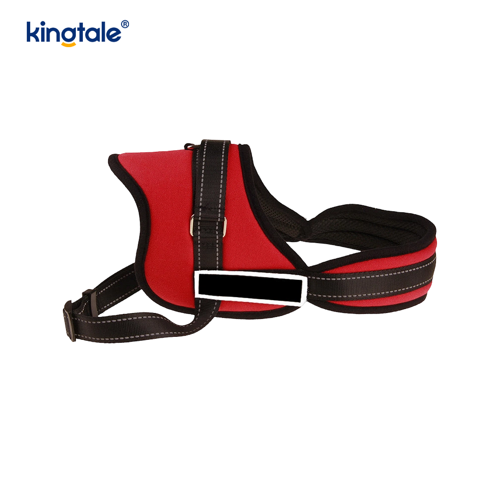 No Pull Buckle Service Dog Sele för medelstora och stora hundar