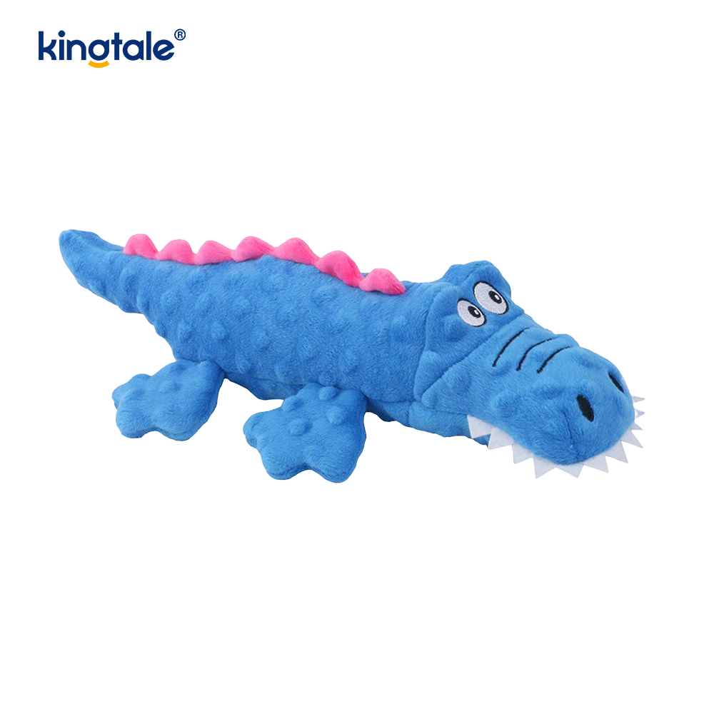 Crocodile Voice Plysch Pet Chew Toy för hund