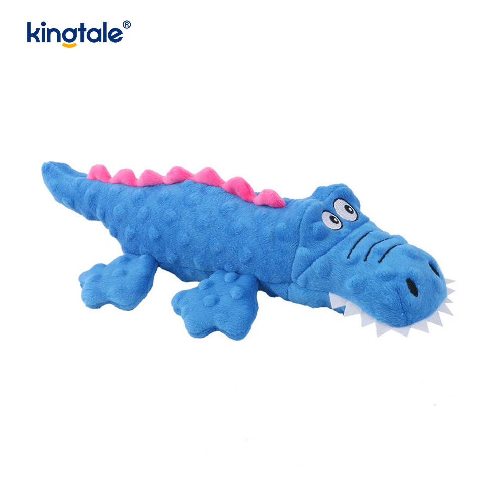 Crocodile Voice Plysch Pet Chew Toy för hund