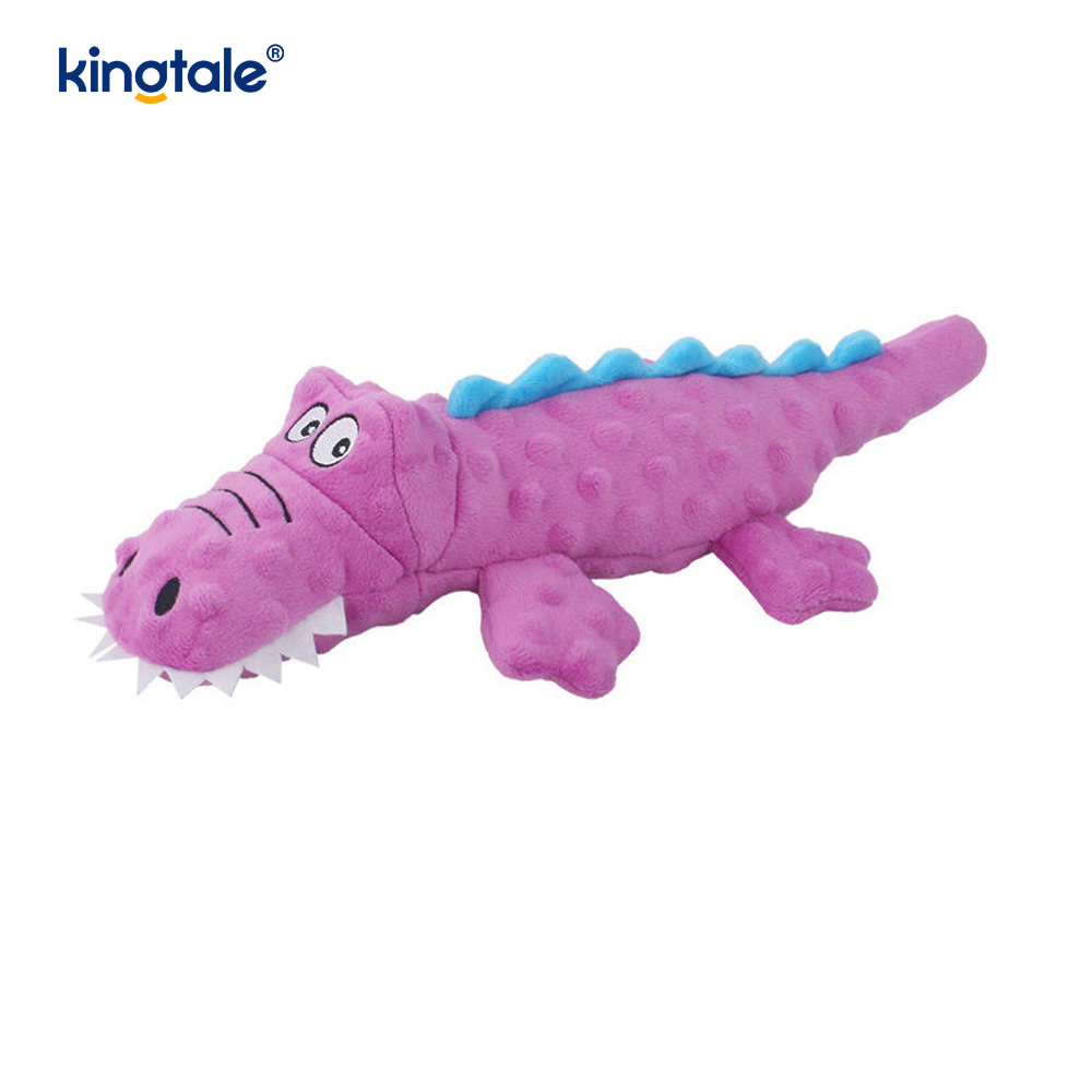 Crocodile Voice Plysch Pet Chew Toy för hund