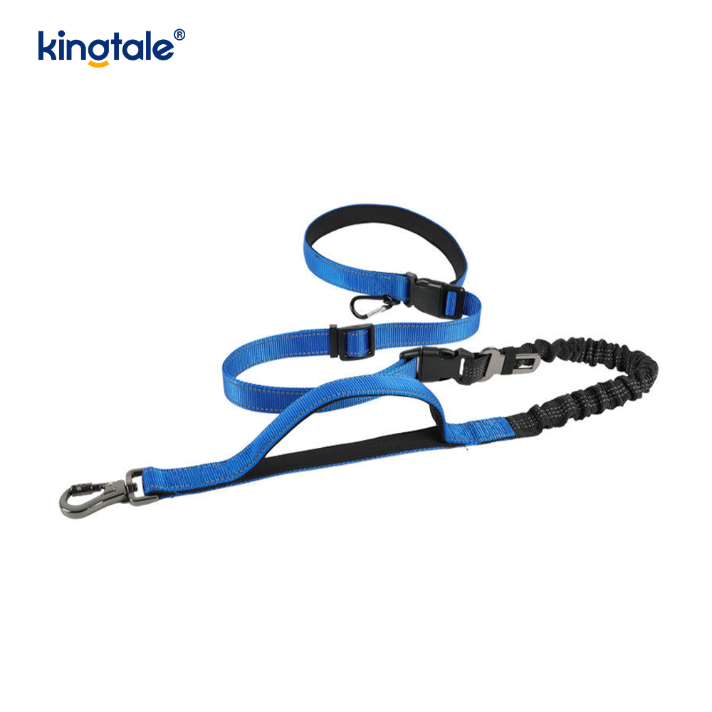 Reflekterande Crossbody Hands Free Hundkoppel Pet Halsband