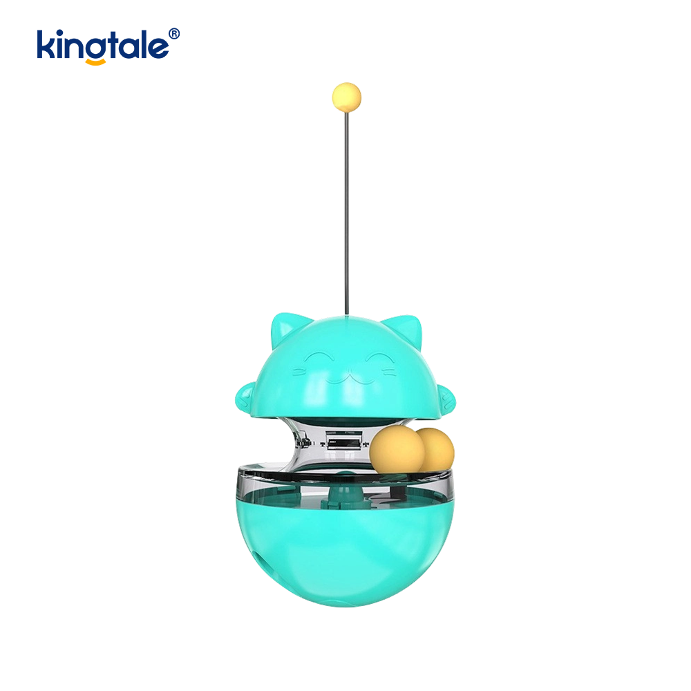 Interactive Cat Toy the Tumbler retar katten och missar bollen Ny kattleksak