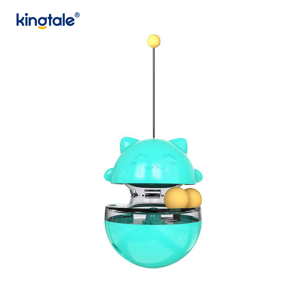 Interactive Cat Toy the Tumbler retar katten och missar bollen Ny kattleksak