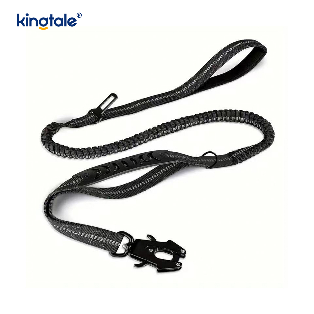 Reflekterande nylon säkerhetskoppel Elastisk buffert Solid hundbilbarnstol