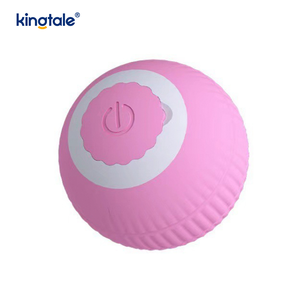 Smart Automatisk Light Cat Chase Balls-leksak för rullande husdjursboll inomhus