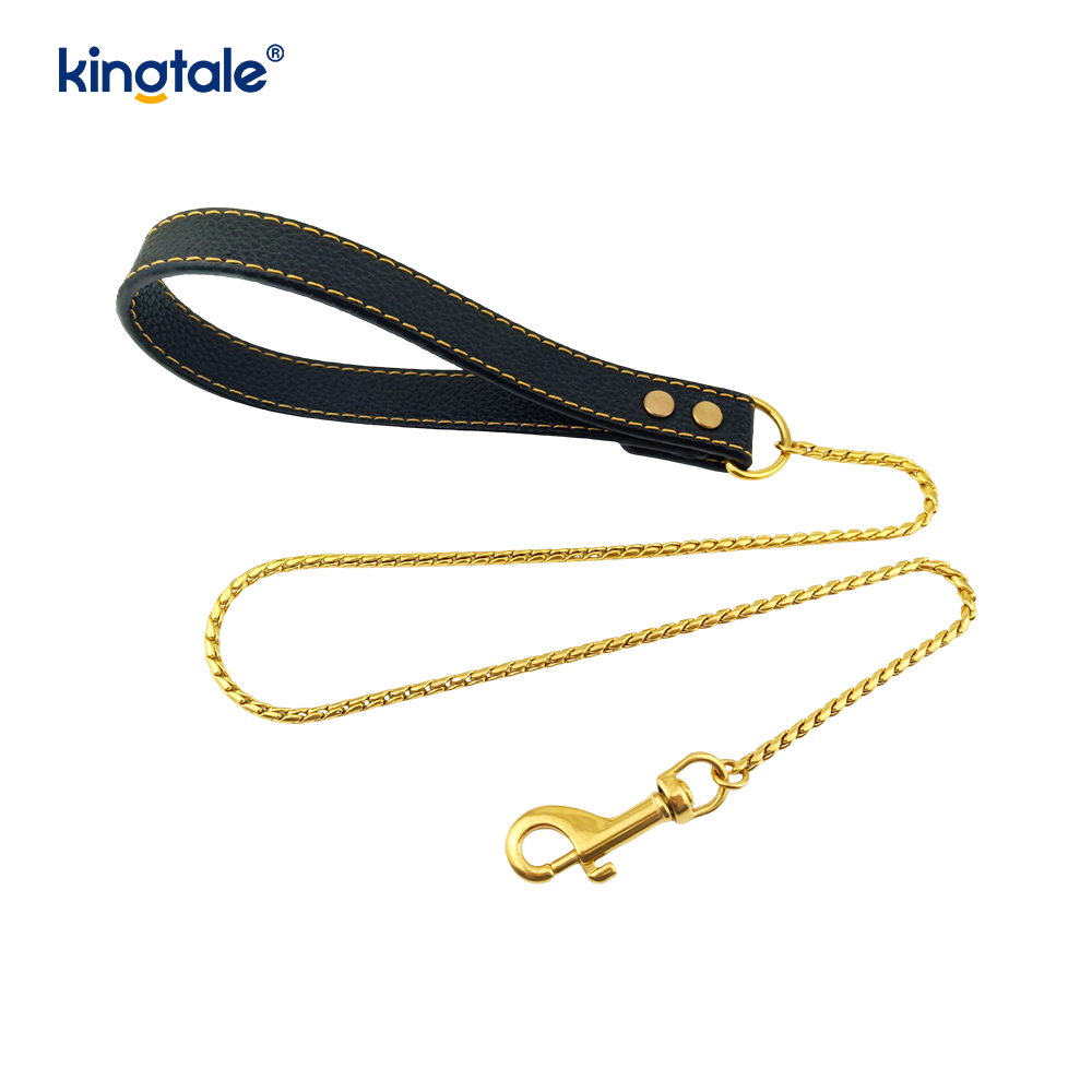 Heavy Duty Chain Hundkoppel Metall Flerfärgad Pet Dog Walking Chain koppel