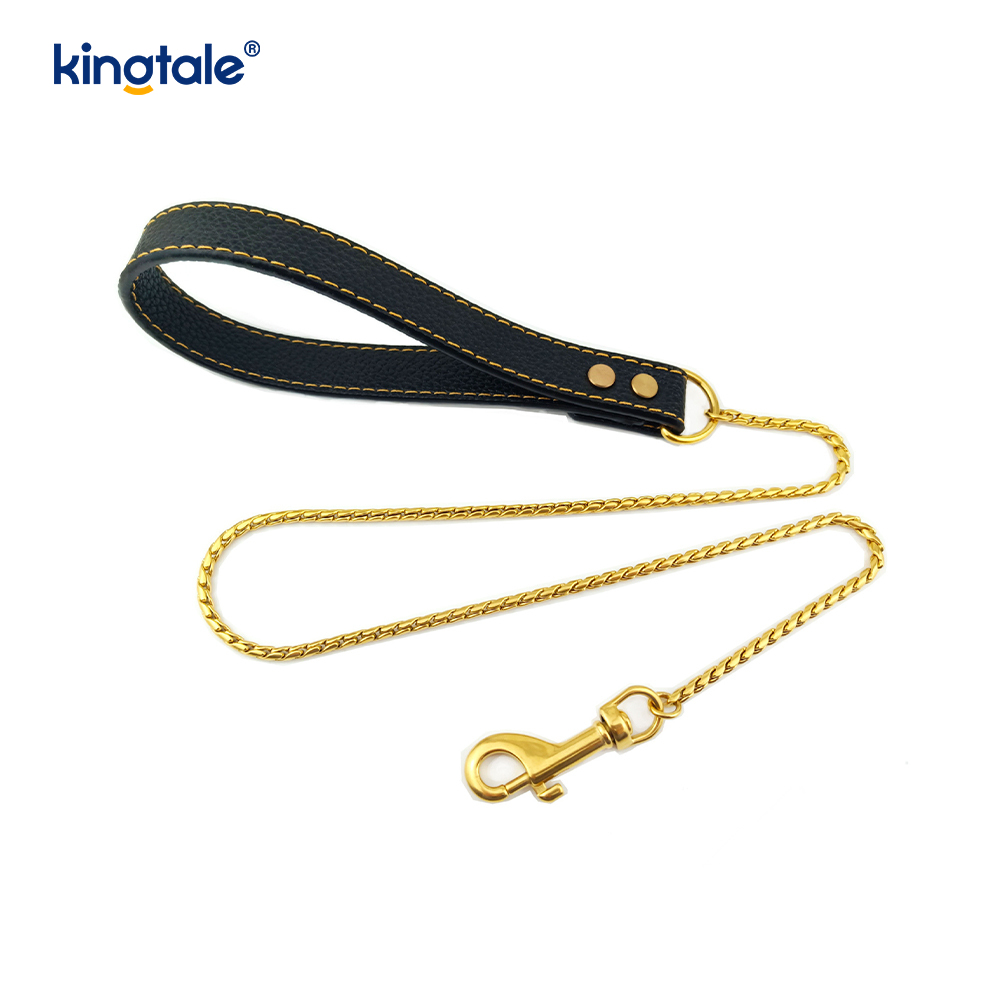 Heavy Duty Chain Hundkoppel Metall Flerfärgad Pet Dog Walking Chain koppel