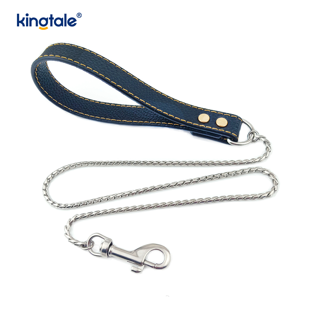 Heavy Duty Chain Hundkoppel Metall Flerfärgad Pet Dog Walking Chain koppel