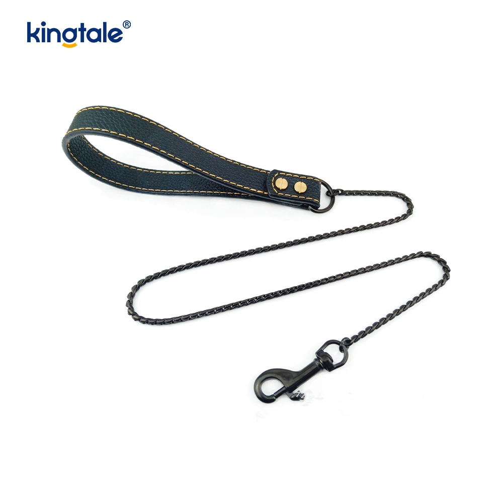 Heavy Duty Chain Hundkoppel Metall Flerfärgad Pet Dog Walking Chain koppel